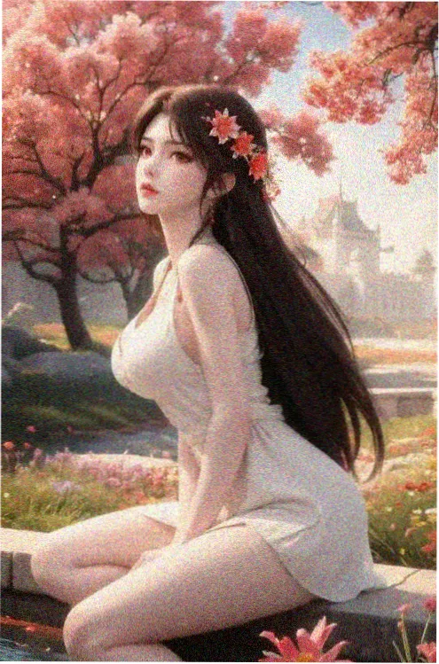 爱情短剧《雪落无声》海报